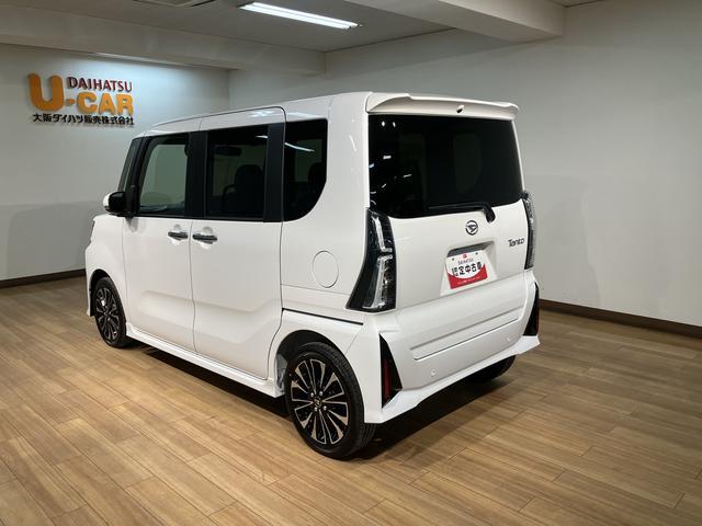 タントカスタムＲＳリミテッド　Ｒ７年式／ＡＣＣ／ＥＴＣターボ　スマートアシスト　ＡＣＣ　ＥＴＣ　バックカメラ　両側リヤパワースライドドア　プッシュボタンエンジンスタート　シートヒーター　ＬＥＤヘッドライト　アルミホイール　オートエアコン　オートライト　Ａ（大阪府）の中古車