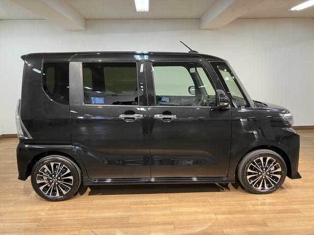 タントカスタムＲＳリミテッド／届出済未使用車／純正ナビ／クルコン／新車保証継承／衝突軽減ブレーキ／ターボエンジン／純正ナビ付／バックカメラ／両側電動スライドドア／クルーズコントロール／シートヒーター／ＬＥＤヘッドライト・フォグ／Ｂｌｕｅｔｏｏｔｈ／フルセグＴＶ／（大阪府）の中古車