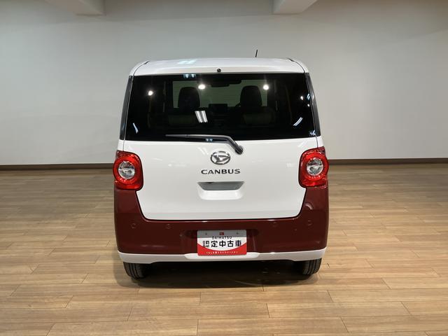 ムーヴキャンバスストライプスＧ　令和７年式届出済未使用車／ナビ／バックカメラ令和７年式届出済未使用車　ナビゲーション　バックカメラ　ＬＥＤヘッドライト　両側電動スライドドア　スマートアシスト　シートヒーター　ほっとカップホルダー　ダイハツ認定中古車（大阪府）の中古車