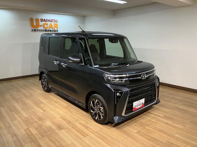 タントカスタムＸリミテッド　Ｒ７年式／ナビ／ＡＣＣ／ＥＴＣスマートアシスト　ＡＣＣ　ＥＴＣ　バックカメラ　両側リヤパワースライドドア　プッシュボタンエンジンスタート　シートヒーター　ＬＥＤヘッドライト　アルミホイール　オートエアコン　オートライト（大阪府）の中古車