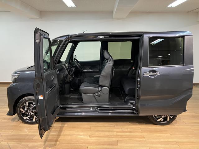 タントカスタムＸリミテッド　Ｒ７年式／ナビ／ＡＣＣ／ＥＴＣスマートアシスト　ＡＣＣ　ＥＴＣ　バックカメラ　両側リヤパワースライドドア　プッシュボタンエンジンスタート　シートヒーター　ＬＥＤヘッドライト　アルミホイール　オートエアコン　オートライト（大阪府）の中古車