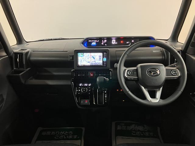 タントカスタムＲＳリミテッド　Ｒ７年式／ナビ／ＡＣＣ／ＥＴＣターボ　スマートアシスト　ＡＣＣ　ＥＴＣ　バックカメラ　両側リヤパワースライドドア　プッシュボタンエンジンスタート　シートヒーター　ＬＥＤヘッドライト　アルミホイール　オートエアコン　オートライト（大阪府）の中古車