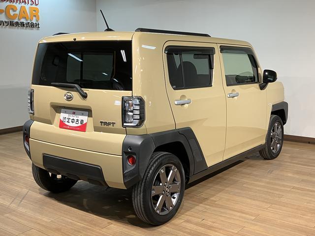 タフトＧターボ　新車保証有／鑑定書付き／ナビ／バックカメラ／ガラスルーフ／新車保証／鑑定書付き／ナビ／ＴＶ／ＵＳＢ／Ｂｌｕｅｔｏｏｔｈ／バックカメラ／ドラレコ／ＥＴＣ／衝突軽減ブレーキ／コーナーセンサー／クルーズコントロール／ＬＥＤヘッドライト／シートヒーター（大阪府）の中古車