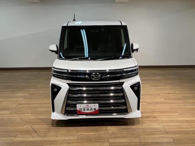 タントカスタムＲＳ　ナビ／前後ドラレコ／クルコン／ＥＴＣ／鑑定書付き認定中古車／車検整備付き／ナビ／パノラマモニター／ＥＴＣ／前後ドラレコ／ＵＳＢ／Ｂｌｕｅｔｏｏｔｈ／衝突軽減ブレーキ／クルコン／コーナーセンサー／電動パーキングブレーキ／ブレーキホールド（大阪府）の中古車