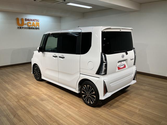 タントカスタムＲＳ　ナビ／前後ドラレコ／クルコン／ＥＴＣ／鑑定書付き認定中古車／車検整備付き／ナビ／パノラマモニター／ＥＴＣ／前後ドラレコ／ＵＳＢ／Ｂｌｕｅｔｏｏｔｈ／衝突軽減ブレーキ／クルコン／コーナーセンサー／電動パーキングブレーキ／ブレーキホールド（大阪府）の中古車