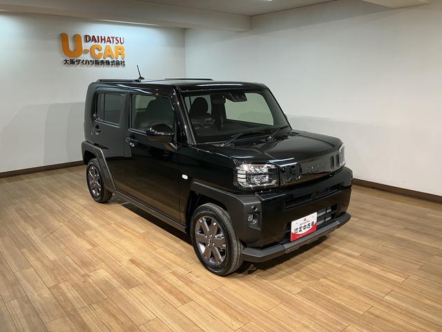 タフトＧ　ダーククロムベンチャー　１年保証／電子パーキング／ＵＳＢ１年間走行距離無制限保証／走行５キロ／ＬＥＤヘッドライト／ＬＥＤフォグランプ／バックカメラ／電子パーキングブレーキ／アダプティプドライビングビーム／スマートキー／ＵＳＢ／シートヒーター／（大阪府）の中古車