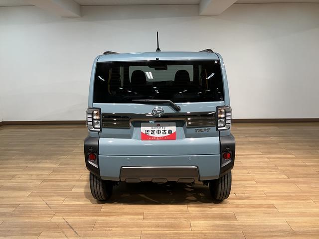 タフトＧ　ダーククロムベンチャー　純正メモリーナビ　バックカメラ純正メモリーナビ・バックカメラ・スカイフィールトップ・アダプティブクルーズコントロール・電動パーキングブレーキ・シートヒーター・ＬＥＤヘッドライト・衝突回避支援ブレーキ・誤発進抑制機能・届出済未使用車（大阪府）の中古車