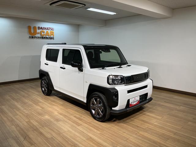 タフトＧ　ダーククロムベンチャー　新車保証／ディスプレイオーディオ登録済み未使用車／新車保証／スカイルーフ／ディスプレイオーディオ／バックカメラ／ＵＳＢ／ＨＤＭＩ／ＴＶ／Ｂｌｕｅｔｏｏｔｈ／衝突軽減ブレーキ／クルーズコントロール／コーナーセンサー／シートヒーター／（大阪府）の中古車