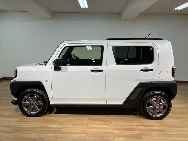 タフトＧ　ダーククロムベンチャー　新車保証／ディスプレイオーディオ登録済み未使用車／新車保証／スカイルーフ／ディスプレイオーディオ／バックカメラ／ＵＳＢ／ＨＤＭＩ／ＴＶ／Ｂｌｕｅｔｏｏｔｈ／衝突軽減ブレーキ／クルーズコントロール／コーナーセンサー／シートヒーター／（大阪府）の中古車