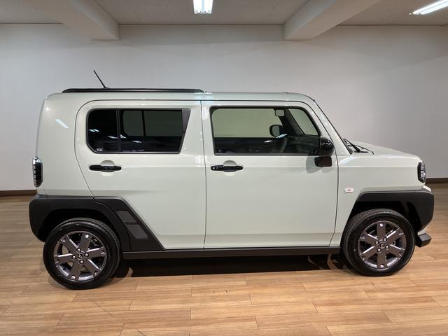 タフトＧターボ　ダーククロムベンチャー　Ｒ７年式／ＡＣＣスカイフィールトップ　アダプティブクルーズコントロール　ＬＥＤヘッド／フォグ　運／助シートヒーター　プッシュボタンスタート　キーフリー　電動パーキングブレーキ　バックカメラ　１５インチアルミホイール（大阪府）の中古車