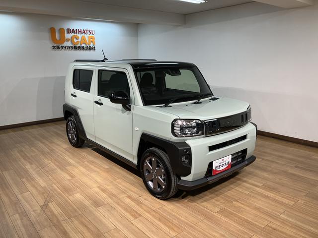 タフトＧターボ　ダーククロムベンチャー　Ｒ７年式／ＡＣＣスカイフィールトップ　アダプティブクルーズコントロール　ＬＥＤヘッド／フォグ　運／助シートヒーター　プッシュボタンスタート　キーフリー　電動パーキングブレーキ　バックカメラ　１５インチアルミホイール（大阪府）の中古車