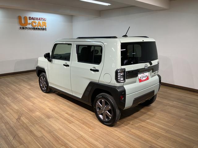 タフトＧターボ　ダーククロムベンチャー　Ｒ７年式／ＡＣＣスカイフィールトップ　アダプティブクルーズコントロール　ＬＥＤヘッド／フォグ　運／助シートヒーター　プッシュボタンスタート　キーフリー　電動パーキングブレーキ　バックカメラ　１５インチアルミホイール（大阪府）の中古車