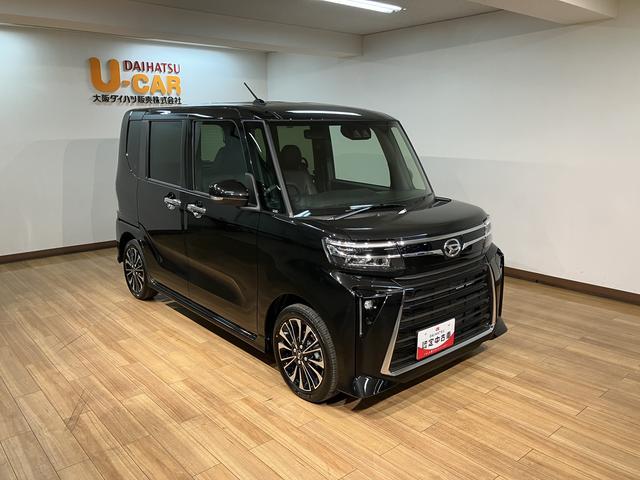 タントカスタムＲＳリミテッド　Ｒ７年式／ナビ／ＡＣＣ／ＥＴＣターボ　スマートアシスト　ＡＣＣ　ＥＴＣ　バックカメラ　両側リヤパワースライドドア　プッシュボタンエンジンスタート　シートヒーター　ＬＥＤヘッドライト　アルミホイール　オートエアコン　オートライト（大阪府）の中古車