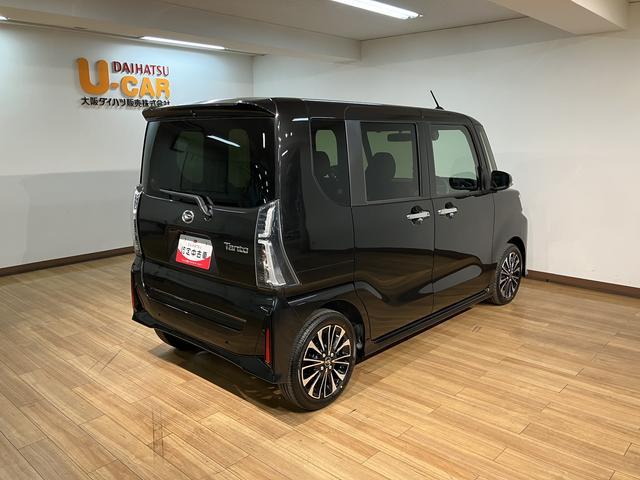 タントカスタムＲＳリミテッド　Ｒ７年式／ナビ／ＡＣＣ／ＥＴＣターボ　スマートアシスト　ＡＣＣ　ＥＴＣ　バックカメラ　両側リヤパワースライドドア　プッシュボタンエンジンスタート　シートヒーター　ＬＥＤヘッドライト　アルミホイール　オートエアコン　オートライト（大阪府）の中古車