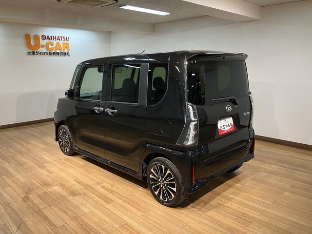 タントカスタムＲＳリミテッド　Ｒ７年式／ナビ／ＡＣＣ／ＥＴＣターボ　スマートアシスト　ＡＣＣ　ＥＴＣ　バックカメラ　両側リヤパワースライドドア　プッシュボタンエンジンスタート　シートヒーター　ＬＥＤヘッドライト　アルミホイール　オートエアコン　オートライト（大阪府）の中古車