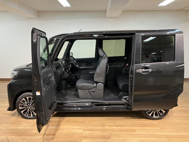 タントカスタムＲＳリミテッド　Ｒ７年式／ナビ／ＡＣＣ／ＥＴＣターボ　スマートアシスト　ＡＣＣ　ＥＴＣ　バックカメラ　両側リヤパワースライドドア　プッシュボタンエンジンスタート　シートヒーター　ＬＥＤヘッドライト　アルミホイール　オートエアコン　オートライト（大阪府）の中古車