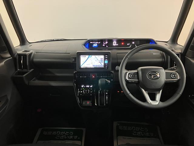 タントカスタムＲＳリミテッド　Ｒ７年式／ナビ／ＡＣＣ／ＥＴＣターボ　スマートアシスト　ＡＣＣ　ＥＴＣ　バックカメラ　両側リヤパワースライドドア　プッシュボタンエンジンスタート　シートヒーター　ＬＥＤヘッドライト　アルミホイール　オートエアコン　オートライト（大阪府）の中古車