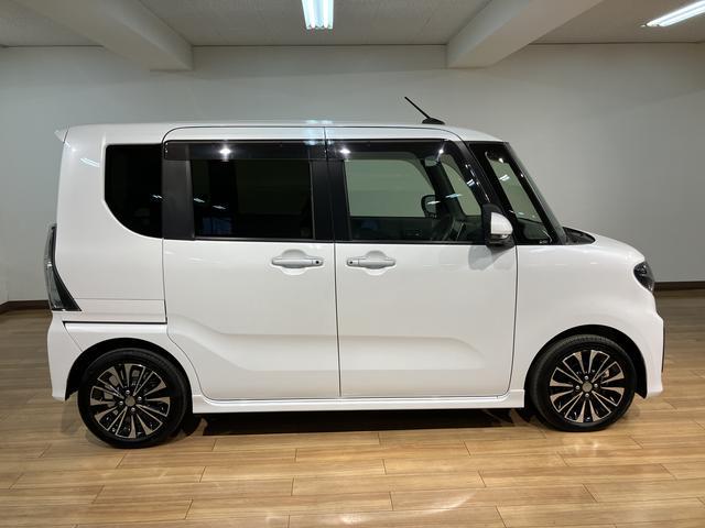 タントカスタムＲＳ　パノラマモニター対応９インチメモリーナビターボ車　９インチメモリーナビ　パノラマモニター　ナビ連動前後ドライブレコーダー　ＥＴＣ　前席シートヒーター　キーフリーシステム　オートエアコン　ＬＥＤヘッドライト／フォグランプ　純正アルミホイール（大阪府）の中古車