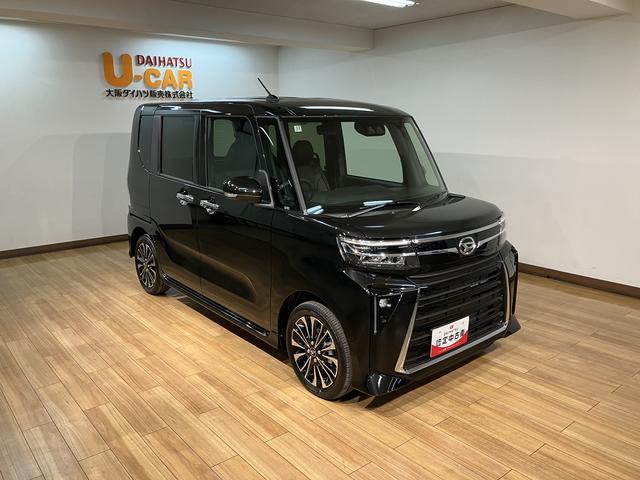 タントカスタムRSリミテッド R7年式/ナビ/ACC/ETCターボ スマートアシスト ACC ETC バックカメラ 両側リヤパワースライドドア プッシュボタンエンジンスタート シートヒーター LEDヘッドライト アルミホイール オートエアコン オートライト(大阪府)の中古車