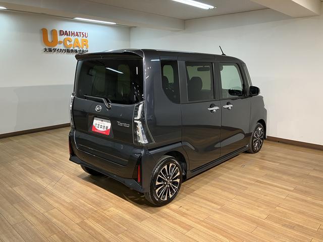 タントカスタムRSリミテッド R7年式/ACC/ETCターボ スマートアシスト ACC ETC バックカメラ 両側リヤパワースライドドア プッシュボタンエンジンスタート シートヒーター LEDヘッドライト アルミホイール オートエアコン オートライト(大阪府)の中古車