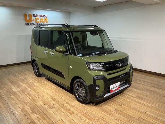 タントファンクロスリミテッド R7年式/ナビ/ACC/ETCスマートアシスト ACC ETC バックカメラ 両側リヤパワースライドドア プッシュボタンエンジンスタート シートヒーター LEDヘッドライト アルミホイール オートエアコン オートライト(大阪府)の中古車