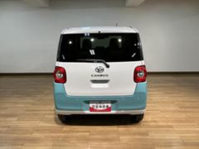 ムーヴキャンバスストライプスＧターボ／新車保証継承／ナビ／Ｂカメラ／ＡＣＣ新車保証継承　純正フルセグナビ　バックカメラ　ＡＣＣ　ＬＫＣ　ＡＤＢ　前後コーナーセンサー　フロントシートヒーター　キーフリー　両側パワースライドドア　ＬＥＤヘッドライト・フォグランプ（大阪府）の中古車