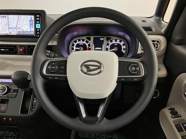 ムーヴキャンバスストライプスＧターボ／新車保証継承／ナビ／Ｂカメラ／ＡＣＣ新車保証継承　純正フルセグナビ　バックカメラ　ＡＣＣ　ＬＫＣ　ＡＤＢ　前後コーナーセンサー　フロントシートヒーター　キーフリー　両側パワースライドドア　ＬＥＤヘッドライト・フォグランプ（大阪府）の中古車