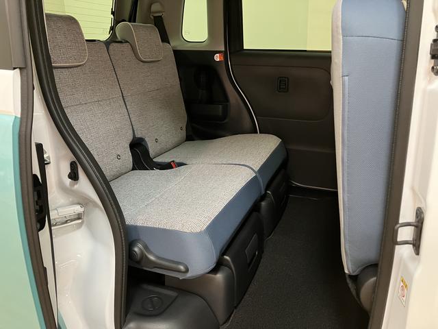 ムーヴキャンバスストライプスＧターボ／新車保証継承／ナビ／Ｂカメラ／ＡＣＣ新車保証継承　純正フルセグナビ　バックカメラ　ＡＣＣ　ＬＫＣ　ＡＤＢ　前後コーナーセンサー　フロントシートヒーター　キーフリー　両側パワースライドドア　ＬＥＤヘッドライト・フォグランプ（大阪府）の中古車