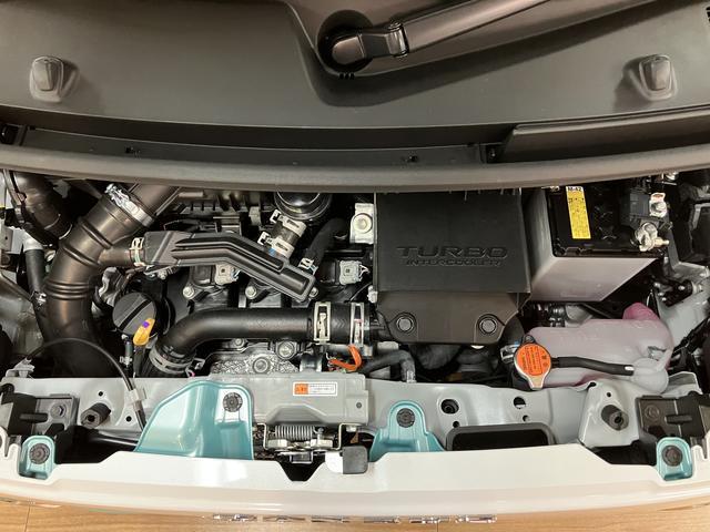 ムーヴキャンバスストライプスＧターボ／新車保証継承／ナビ／Ｂカメラ／ＡＣＣ新車保証継承　純正フルセグナビ　バックカメラ　ＡＣＣ　ＬＫＣ　ＡＤＢ　前後コーナーセンサー　フロントシートヒーター　キーフリー　両側パワースライドドア　ＬＥＤヘッドライト・フォグランプ（大阪府）の中古車