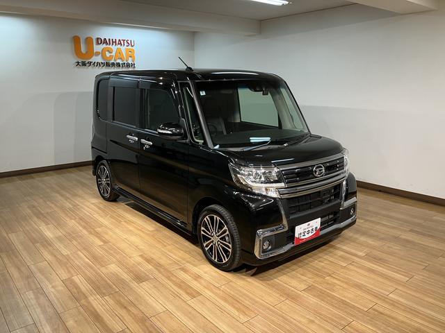 タントカスタムＲＳ　トップエディションＳＡII／ナビ／バックカメラ１年間走行距離無制限保証／走行６．２万キロ／ナビ／ＢＬＵＥＴＯＯＴＨ／ＥＴＣ／バックカメラ／両側電動パワースライドドア／ＬＥＤヘッドライト／スマートキー／サイドエアバック／衝突回避軽減ブレーキ／（大阪府）の中古車