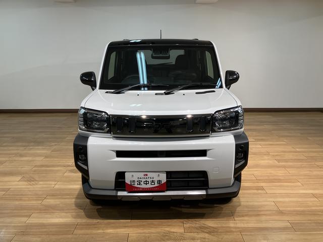 タフトＧ　ダーククロムベンチャー　登録済み未使用車／新車保証Ｒ７年式／ガラスルーフ／クルコン／衝突軽減ブレーキ／ＬＥＤライト／フォグランプ／コーナーセンサー／電動パーキング／ブレーキホールド／ＵＳＢ／バックカメラ／前席シートヒーター／キーフリー／オートエアコン（大阪府）の中古車