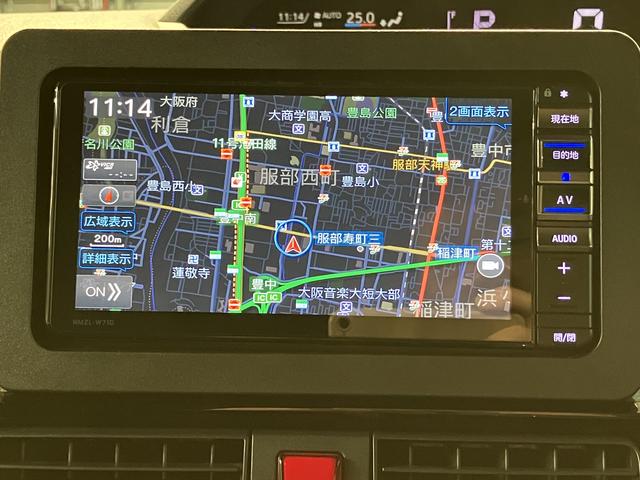 タントカスタムＲＳ／認定中古車／１年保証／車検整備付／ナビ／ＥＴＣサポカーＳワイド適合　１年間走行距離無制限保証　車検整備付　フルセグナビ　パノラマカメラ　ナビ連動ドラレコ　ＥＴＣ　Ｆシートヒーター　ＡＣＣ　ＬＫＣ　キーフリー　両側パワースライドドア　ＬＥＤヘッド（大阪府）の中古車