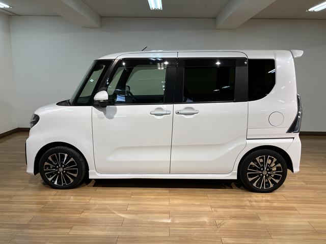 タントカスタムＲＳ／認定中古車／１年保証／車検整備付／ナビ／ＥＴＣサポカーＳワイド適合　１年間走行距離無制限保証　車検整備付　フルセグナビ　パノラマカメラ　ナビ連動ドラレコ　ＥＴＣ　Ｆシートヒーター　ＡＣＣ　ＬＫＣ　キーフリー　両側パワースライドドア　ＬＥＤヘッド（大阪府）の中古車