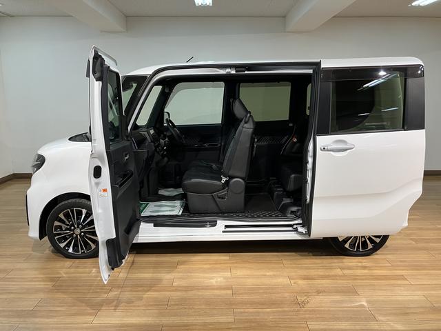タントカスタムＲＳ／認定中古車／１年保証／車検整備付／ナビ／ＥＴＣサポカーＳワイド適合　１年間走行距離無制限保証　車検整備付　フルセグナビ　パノラマカメラ　ナビ連動ドラレコ　ＥＴＣ　Ｆシートヒーター　ＡＣＣ　ＬＫＣ　キーフリー　両側パワースライドドア　ＬＥＤヘッド（大阪府）の中古車