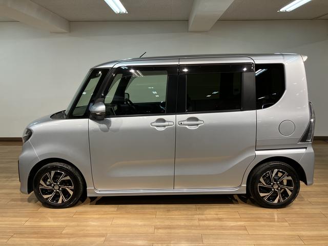 タントカスタムＸ／認定中古車／１年保証／９インチナビ／Ｐカメラ／１年間走行距離無制限保証　サポカーＳワイド適合　９インチフルセグナビ　パノラマカメラ　ナビ連動前後ドラレコ　ＥＴＣ　ＬＥＤヘッドライト・フォグランプ　１４インチアルミ　Ｆシートヒーター　キーフリー（大阪府）の中古車