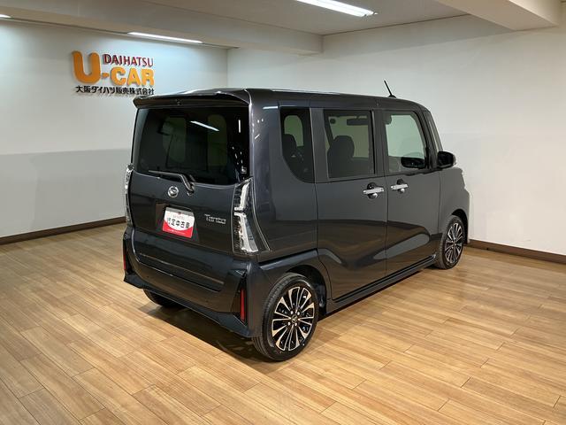 タントカスタムＲＳリミテッド　Ｒ７／１７キロ／新車保証／クルコンＲ７年式／クルーズコントロール／ＵＳＢ／衝突軽減ブレーキ／コーナーセンサー／ＥＴＣ／電動パーキング／ブレーキホールド／ＬＥＤライト／フォグランプ／両側電動スライドドア／前席シートヒーター／キーフリー（大阪府）の中古車