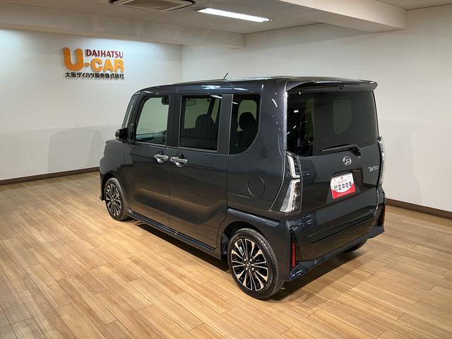 タントカスタムＲＳリミテッド　Ｒ７／１７キロ／新車保証／クルコンＲ７年式／クルーズコントロール／ＵＳＢ／衝突軽減ブレーキ／コーナーセンサー／ＥＴＣ／電動パーキング／ブレーキホールド／ＬＥＤライト／フォグランプ／両側電動スライドドア／前席シートヒーター／キーフリー（大阪府）の中古車