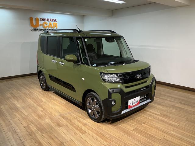 タントファンクロスターボリミテッド　ＥＴＣ車載器　バックカメラバックカメラ・ＥТＣ車載器・クルーズコントロール・両側電動スライドドア・両席シートヒーター・電動パーキングブレーキ・ＬＥＤヘッドライト・ＬＥＤフォグランプ・衝突回避支援ブレーキ・誤発進抑制機能・（大阪府）の中古車