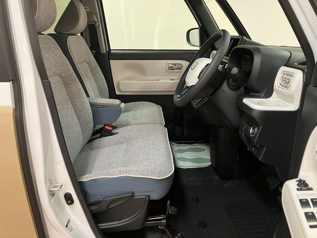 ムーヴキャンバスストライプスＧ／バックカメラ対応車／両側パワースライドドアＲ７年式／走行２１ｋｍ／バックカメラ対応車／ステアリングスイッチ／電動パーキングブレーキ／前席シートヒーター／両側パワースライドドア／ＬＥＤヘッドライト・フォグランプ／オートエアコン／キーフリー（大阪府）の中古車