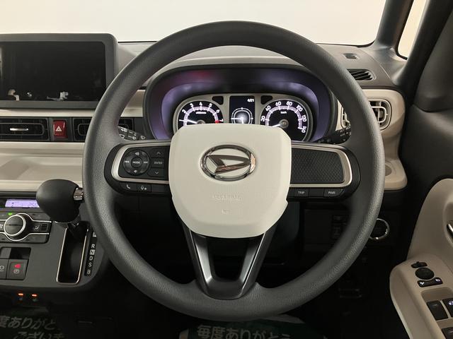 ムーヴキャンバスストライプスＧ／バックカメラ対応車／両側パワースライドドアＲ７年式／走行２１ｋｍ／バックカメラ対応車／ステアリングスイッチ／電動パーキングブレーキ／前席シートヒーター／両側パワースライドドア／ＬＥＤヘッドライト・フォグランプ／オートエアコン／キーフリー（大阪府）の中古車