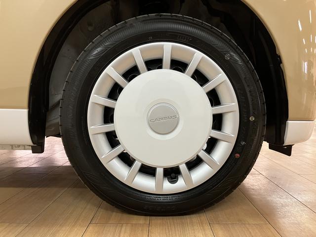 ムーヴキャンバスストライプスＧ／バックカメラ対応車／両側パワースライドドアＲ７年式／走行２１ｋｍ／バックカメラ対応車／ステアリングスイッチ／電動パーキングブレーキ／前席シートヒーター／両側パワースライドドア／ＬＥＤヘッドライト・フォグランプ／オートエアコン／キーフリー（大阪府）の中古車