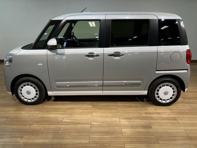 ムーヴキャンバスストライプスＧ／Ｂカメラ／電動Ｐ／両側電スラ／シートヒーター新車保証継承／電動パーキングブレーキ／バックカメラ／両側電動スライドドア／前席シートヒーター／スマートキー／ホットカップホルダー／オートライト／サイドエアバッグ／コーナーセンサー／ＬＥＤヘッドライト／（大阪府）の中古車