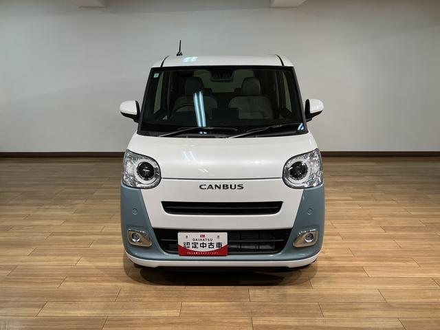 ムーヴキャンバスストライプスG R7年式/バックカメラ対応/両側PSD走行無制限1年保証 両側電動スライドドア バックカメラ対応 前後コーナーセンサー 前席シートヒーター ホッとカップホルダー オートマチックハイビーム LEDヘッドライト スマートキー(大阪府)の中古車