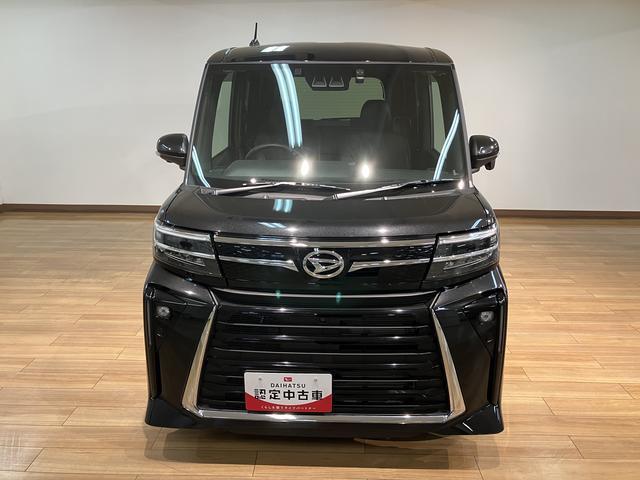 タントカスタムＲＳ　走行０．６万キロ／新車保証／点検整備渡し／ナビ／ＴＶ／ＵＳＢ／ＨＤＭＩ／Ｂｌｕｅｔｏｏｔｈ／パノラマカメラ／前後ドラレコ／ＥＴＣ／衝突軽減ブレーキ／コーナーセンサー／両側電動スライドドア／電動パーキングブレーキ／ブレーキホールド／ＬＥＤライト（大阪府）の中古車