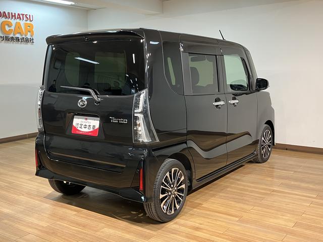 タントカスタムＲＳ　走行０．６万キロ／新車保証／点検整備渡し／ナビ／ＴＶ／ＵＳＢ／ＨＤＭＩ／Ｂｌｕｅｔｏｏｔｈ／パノラマカメラ／前後ドラレコ／ＥＴＣ／衝突軽減ブレーキ／コーナーセンサー／両側電動スライドドア／電動パーキングブレーキ／ブレーキホールド／ＬＥＤライト（大阪府）の中古車