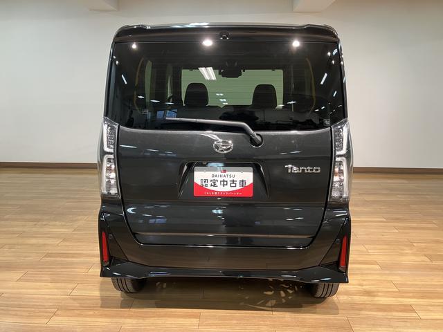 タントカスタムＲＳ　走行０．６万キロ／新車保証／点検整備渡し／ナビ／ＴＶ／ＵＳＢ／ＨＤＭＩ／Ｂｌｕｅｔｏｏｔｈ／パノラマカメラ／前後ドラレコ／ＥＴＣ／衝突軽減ブレーキ／コーナーセンサー／両側電動スライドドア／電動パーキングブレーキ／ブレーキホールド／ＬＥＤライト（大阪府）の中古車