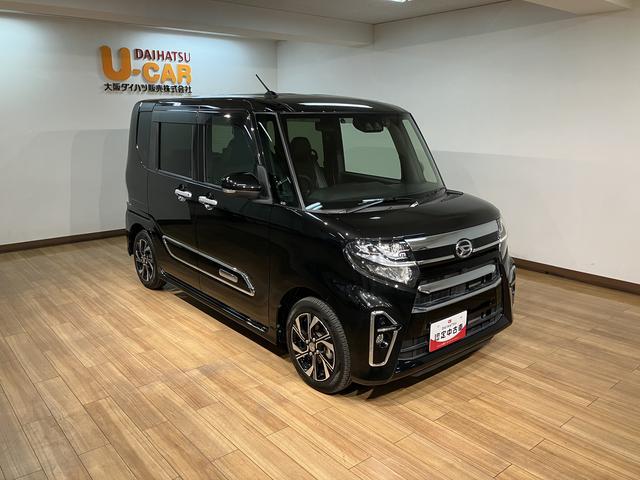 タントカスタムＸスタイルセレクション／ナビ／バックカメラ／ＥＴＣ走行２．５万ｋｍ／ナビゲーション／バックカメラ／ステアリングスイッチ／ＥＴＣ／ナビ連動前後ドラレコ／前席シートヒーター／両側パワースライドドア／ＬＥＤヘッドライト・フォグランプ／キーフリー（大阪府）の中古車