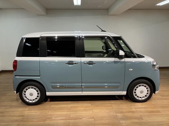 ムーヴキャンバスストライプスＧ／ナビ／パノラマモニター／ナビ連動前後ドラレコ走行１．５万ｋｍ／ナビゲーション／パノラマモニター／ＥＴＣ／ナビ連動前後ドラレコ／前席シートヒーター／両側パワースライドドア／ＬＥＤヘッドライト・フォグランプ／オートエアコン／キーフリー（大阪府）の中古車