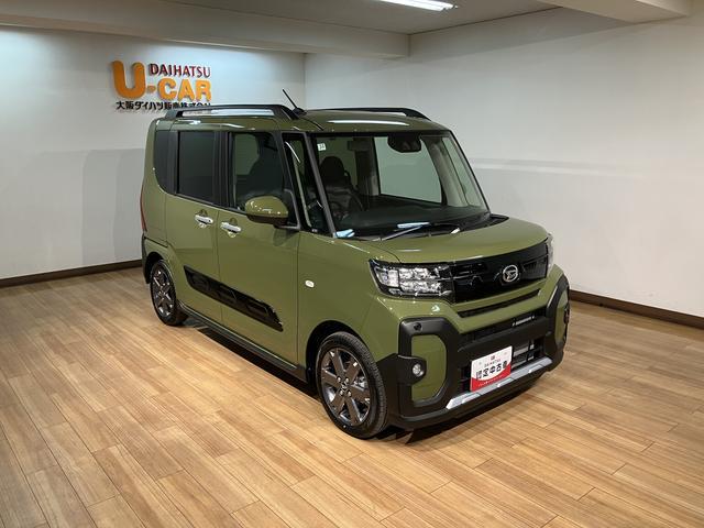 タントファンクロスターボリミテッド　鑑定書／Ｒ７登録済み未使用車登録済み未使用車／新車保証付き／ターボ／ＥＴＣ／クルーズコントロール／バックカメラ／衝突軽減ブレーキ／両側電動スライドドア／コーナーセンサー／ＬＥＤヘッドライト／電動パーキング／ブレーキホールド／（大阪府）の中古車