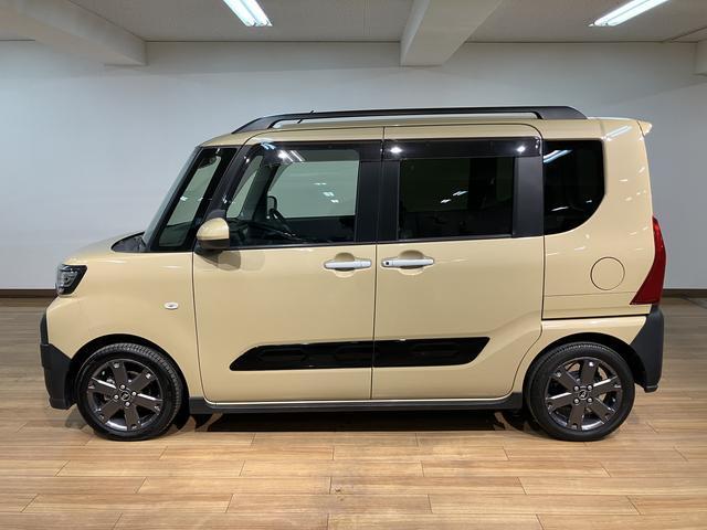 タントファンクロスターボ　メモリーナビ　バックカメラ　ＥＴＣターボエンジン・純正メモリーナビ・バックカメラ・アダプティブクルーズコントロール・ＥＴＣ・シートヒーター・両側電動スライドドア・電動パーキング・衝突回避支援ブレーキ・誤発進抑制機能・車検整備付（大阪府）の中古車